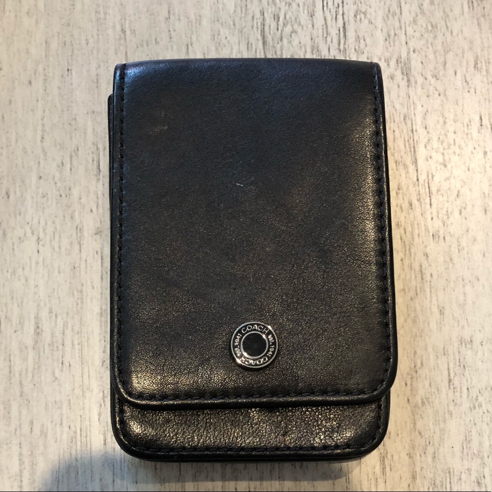Coach Business Card Holder